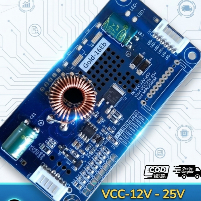 88v 10~48 นิ้ว ไฟแบ็คไลท์อัตโนมัติ Inverter (CA-255s)