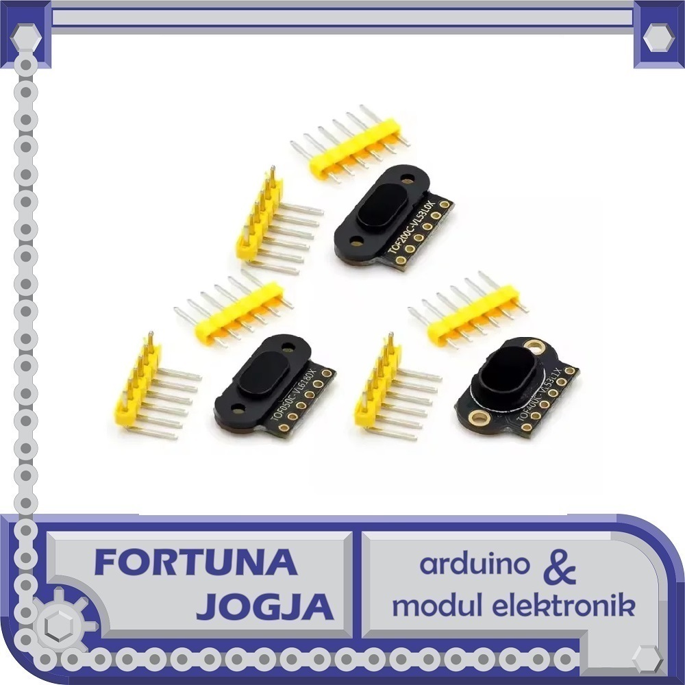 TOF050C VL6180X 50 ซม.TOF200C VL53L0X 200 ซม.TOF400C VL53L1X 400 ซม.เวลาเที่ยวบิน ToF เลเซอร์เซ็นเซอ