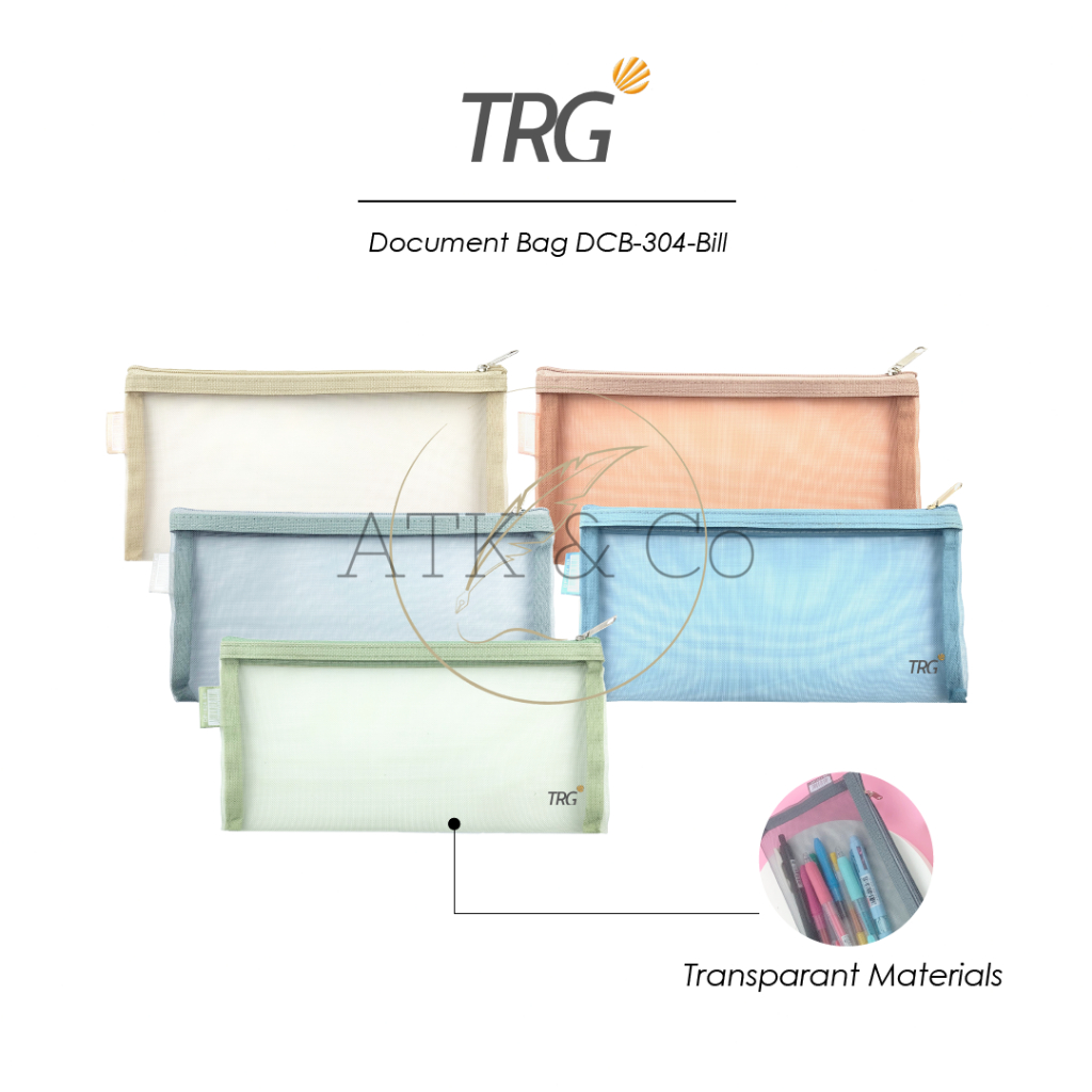 TRG Document Bag Mesh Bill DCB-304 - Giro Document Folder Bag TRG Pencil Stationery Holder