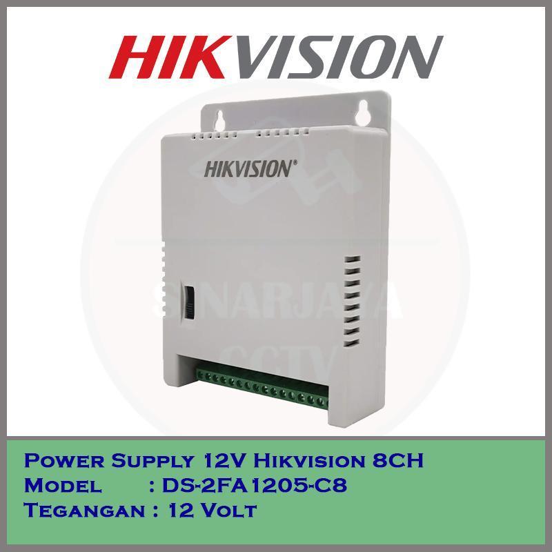 พาวเวอร์ซัพพลาย Hikvision DS-2FA1205-D8 8CHANEL