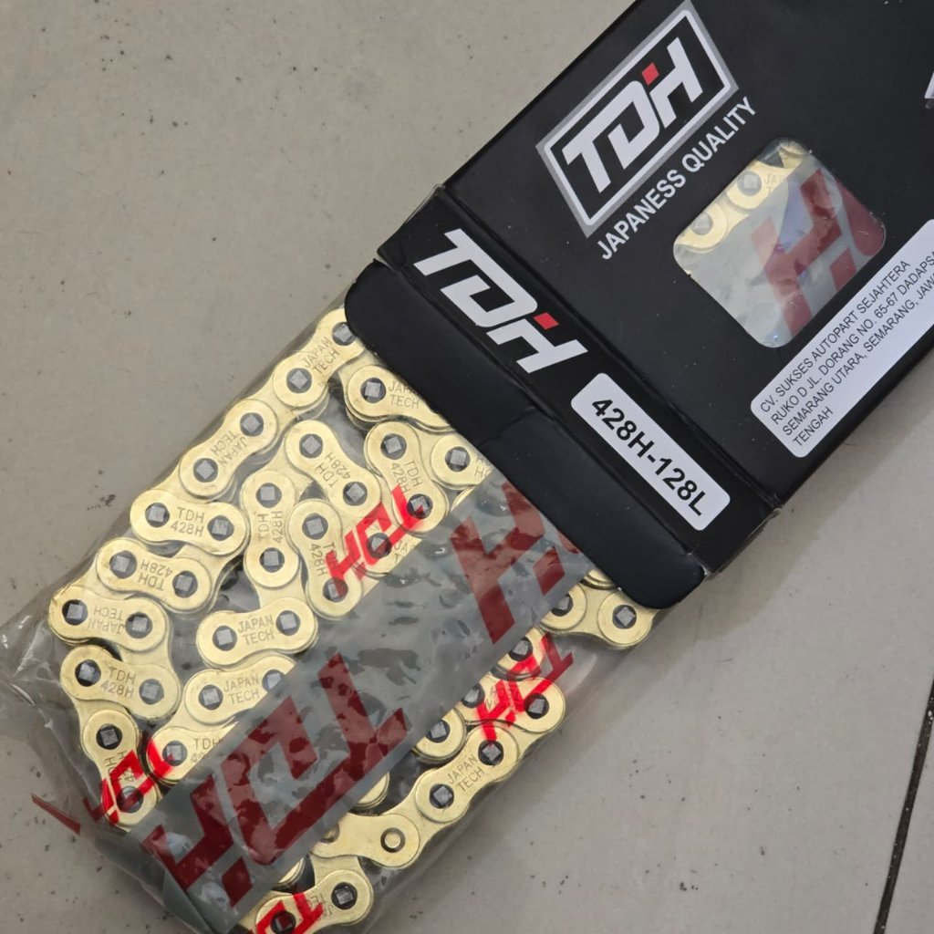 WILWOOD GOLD CHAIN 428H 140/WILWOOD CHAIN 428H 140/WILWOOD GOLD CHAIN/CRF CHAIN/KLX CHAIN