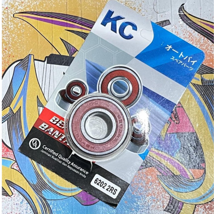 [1 ชิ้น] BEARING 6202 KC BRAND LAGER LAHER 6202 KC