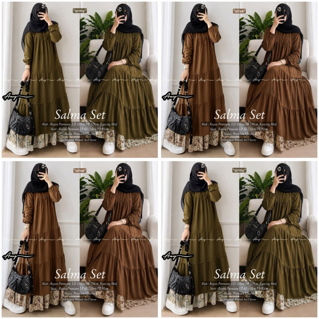 HQ เสื้อผ้าผู้หญิง SALMA SET จาก AnY FASHION STORE
