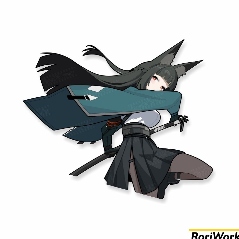 สติ๊กเกอร์ Kiss cut - Miyabi Hoshimi | เซนเลส โซน ศูนย์ | ZZZ