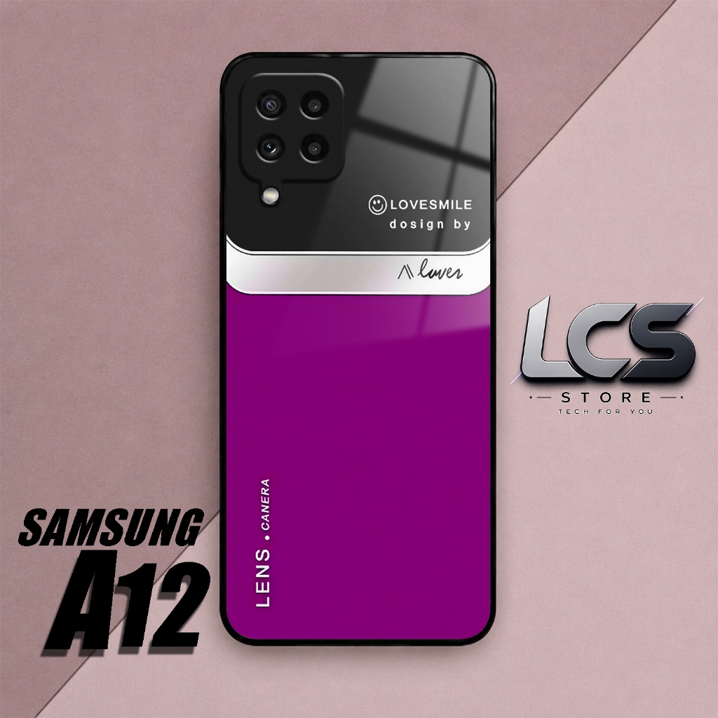 Softcase SAMSUNG A12 Casing Glossy SAMSUNG A12 Case Glossy Cessing Hp Protector Hp Accessories