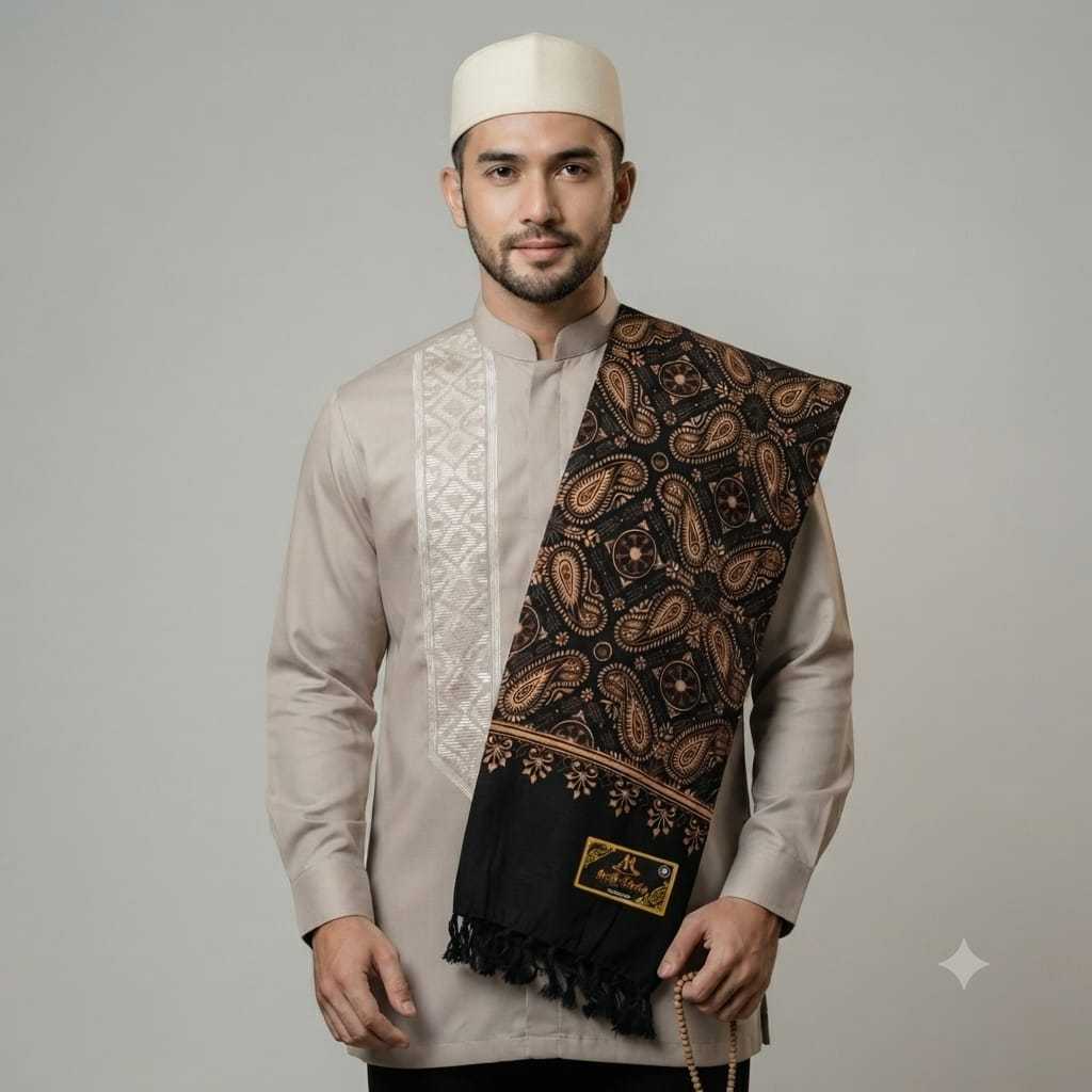 BUYA YAHIA BATIK TURBAN, TERMPAH TURBAN, KASHMIRI TURBAN