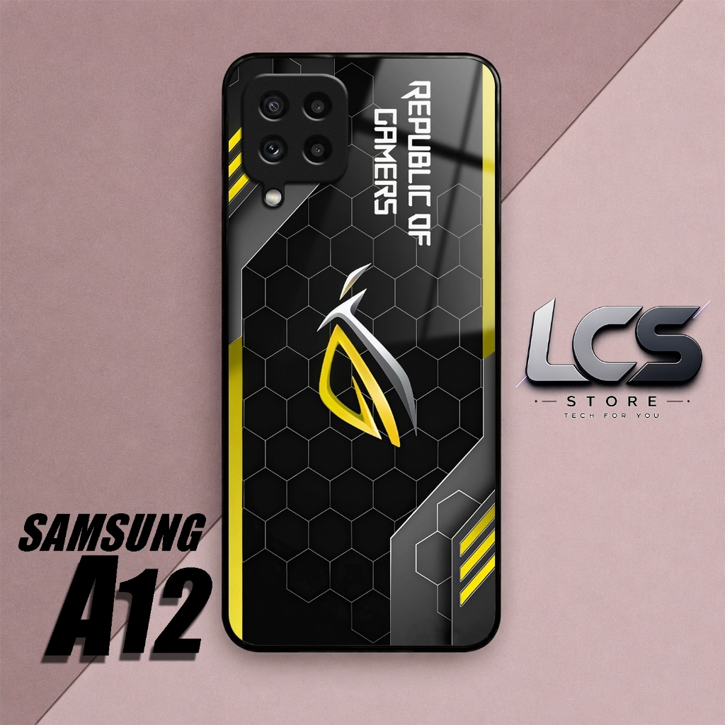 Softcase SAMSUNG A12 Casing Glossy SAMSUNG A12 Case Glossy Cessing Hp Protector Hp Accessories