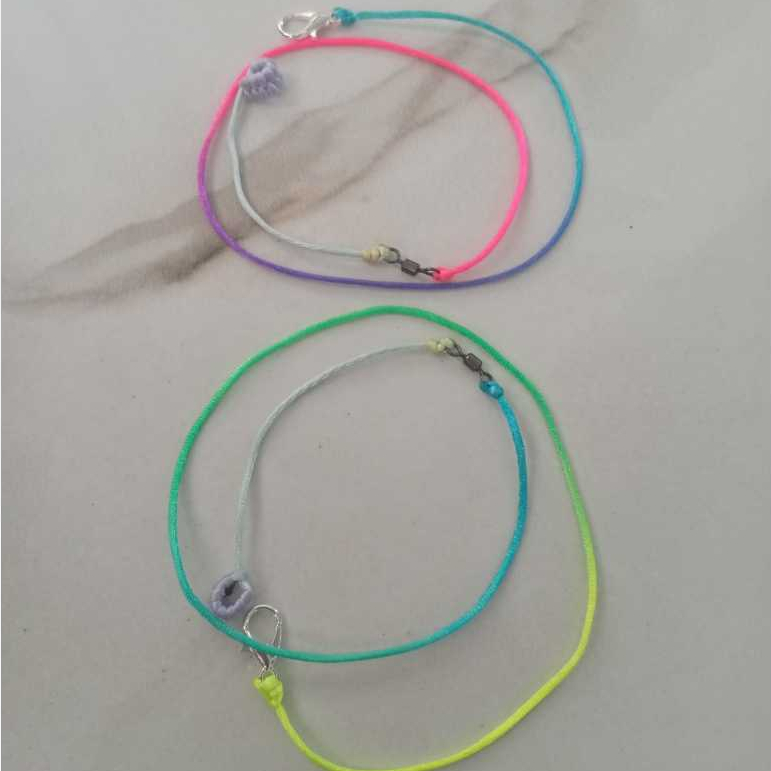 ANTI-WRINKLE BIRD FOOT ROPE PLUS แหวน/กุ้ง COCKTAIL + KILI KILI SWIPEL AN GKLET KIAU BIRD RESIST BRE