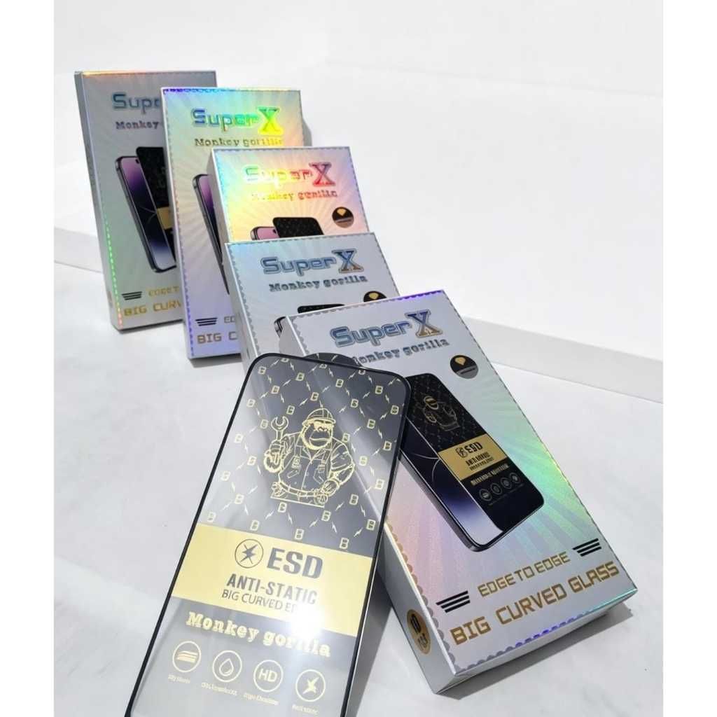 TEMPERED GLASS ESD ANTI STATIC MONKEY กอริลลา OPPO A57 4G OPPO A77S OPPO A78 5G OPPO A38 4G OPPO A38