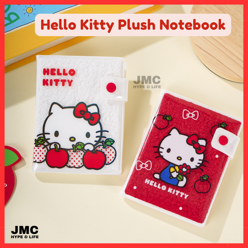 JMC HYPE Joytop Notebook Canvas Fabric A6 Notepad HK Kitty