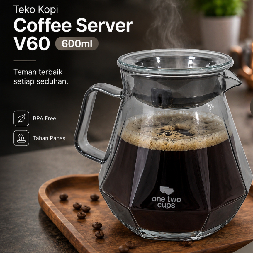 Coffee Pot Coffee Server V60 Drip Pour Over Borosilicate