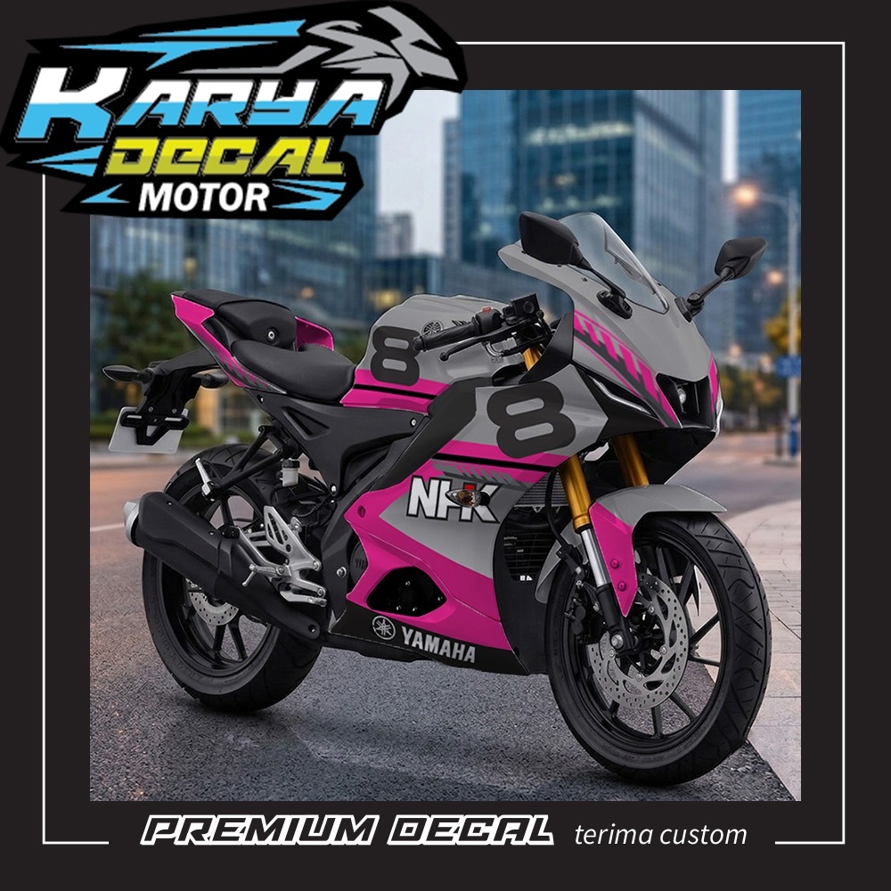 YAMAHA R15 V4 MOTORCYCLE DECAL