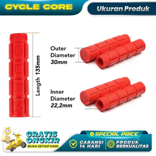 จักรยาน Hand Grip OURY V2 Single Compound MTB จักรยานพับ Fixie Commuter Bike Minivelo Minion Hybrid Gravel Down Hill BMX Anti Slip Soft Light