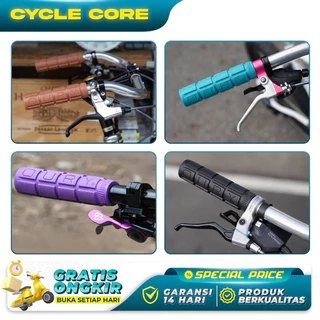 จักรยาน Hand Grip OURY V2 Single Compound MTB จักรยานพับ Fixie Commuter Bike Minivelo Minion Hybrid Gravel Down Hill BMX Anti Slip Soft Light