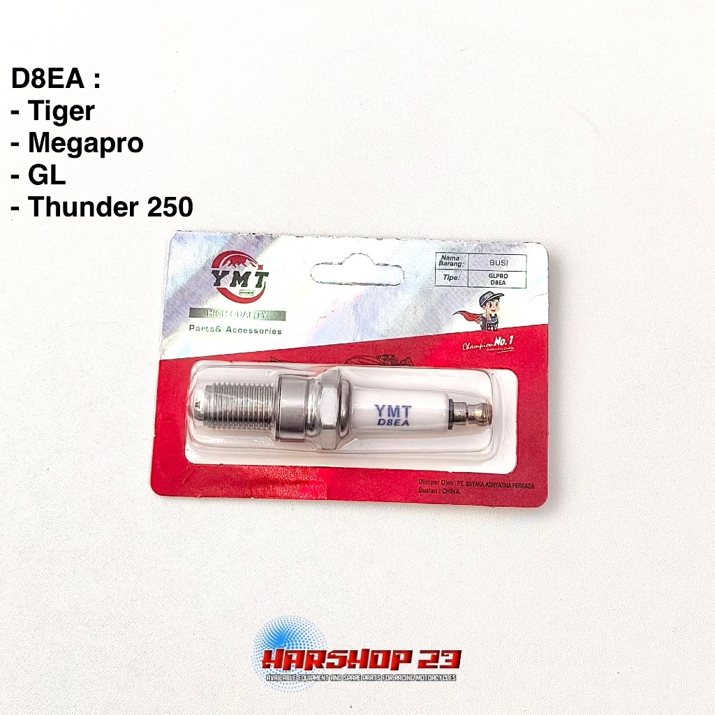 D8EA Tiger Megapro GL Thunder 250 YAMAMOTO หัวเทียน