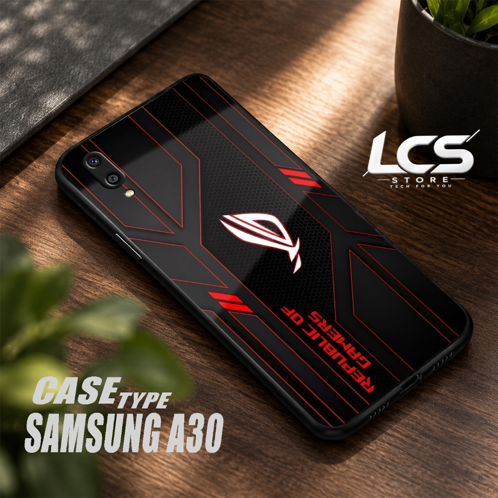 Softcase SAMSUNG A30 Casing Glossy SAMSUNG A30 Case Glossy Cessing Hp Protector Hp Accessories