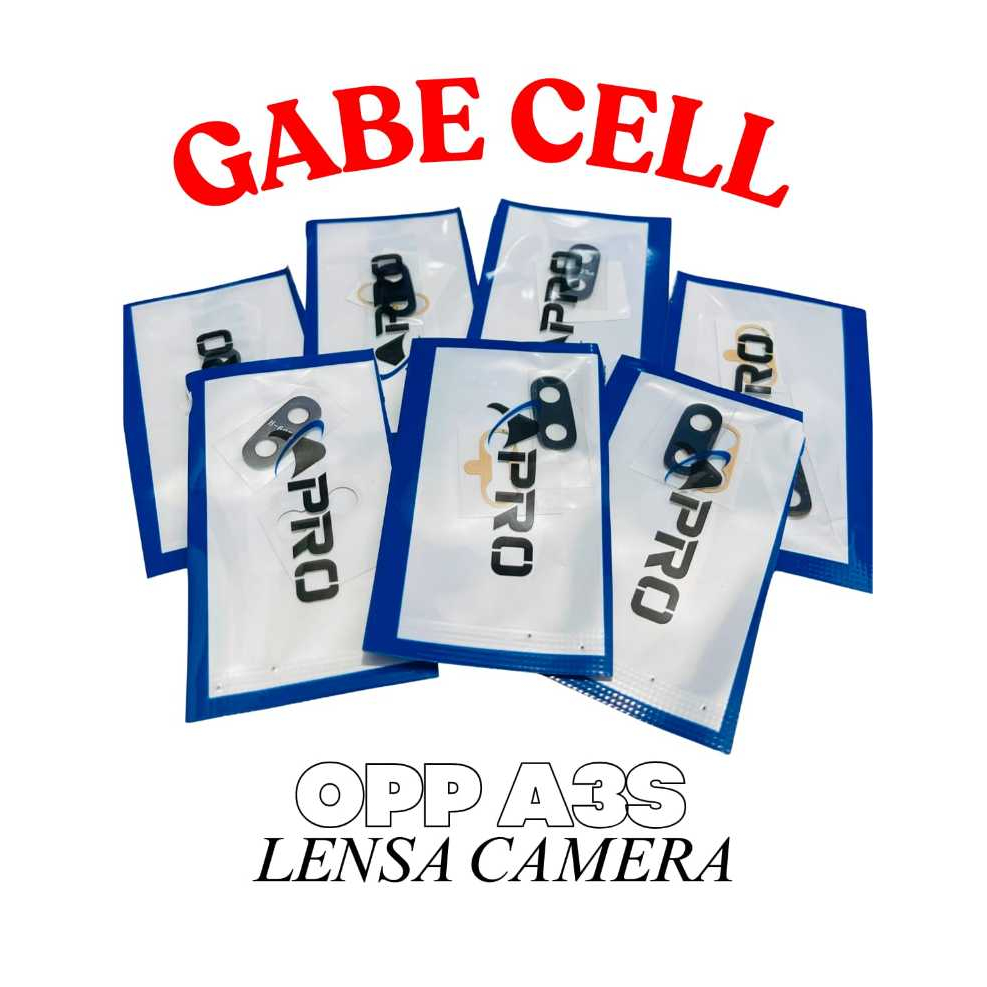 CAMERA GLASS/CAMERA LENS เท่านั้นสําหรับเลนส์ OPP A3S เท่านั้น GLASS/CAMERA PROTECTOR
