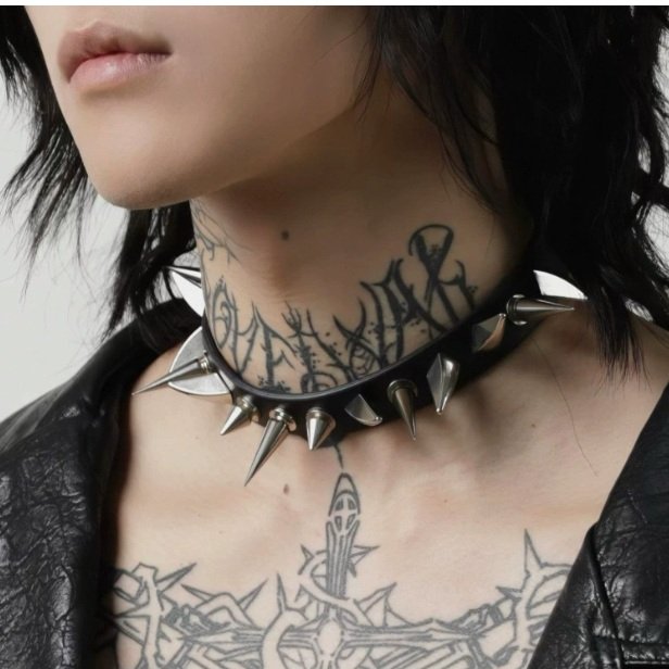 สร้อยคออินเทรนด์เท่ๆ รุ่นพังก์ สร้อยคอ Harajuku gothic rock Punk TTN 085