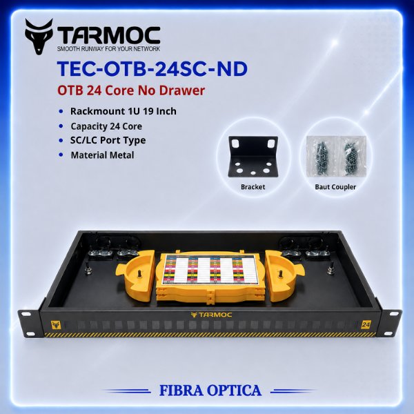 OTB 24 Core SC | 1U ไม่มีลิ้นชัก ODF OTB 24 Core Empty