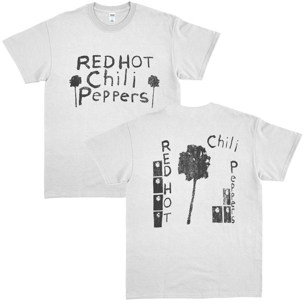 RED HOT CHILI PEPPERS BAND T-SHIRT - ARTWORK / BAND T-SHIRT