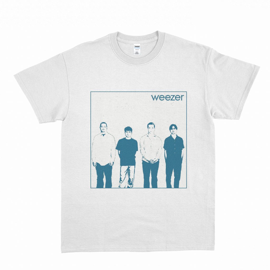 เสื้อยืด WEZER BAND - เสื้อยืด BLUE ALBUM ARTWORK / BAND