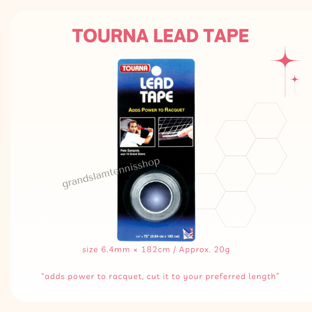 Tourna Lead Tape / ไม้เทนนิสน้ําหนัก
