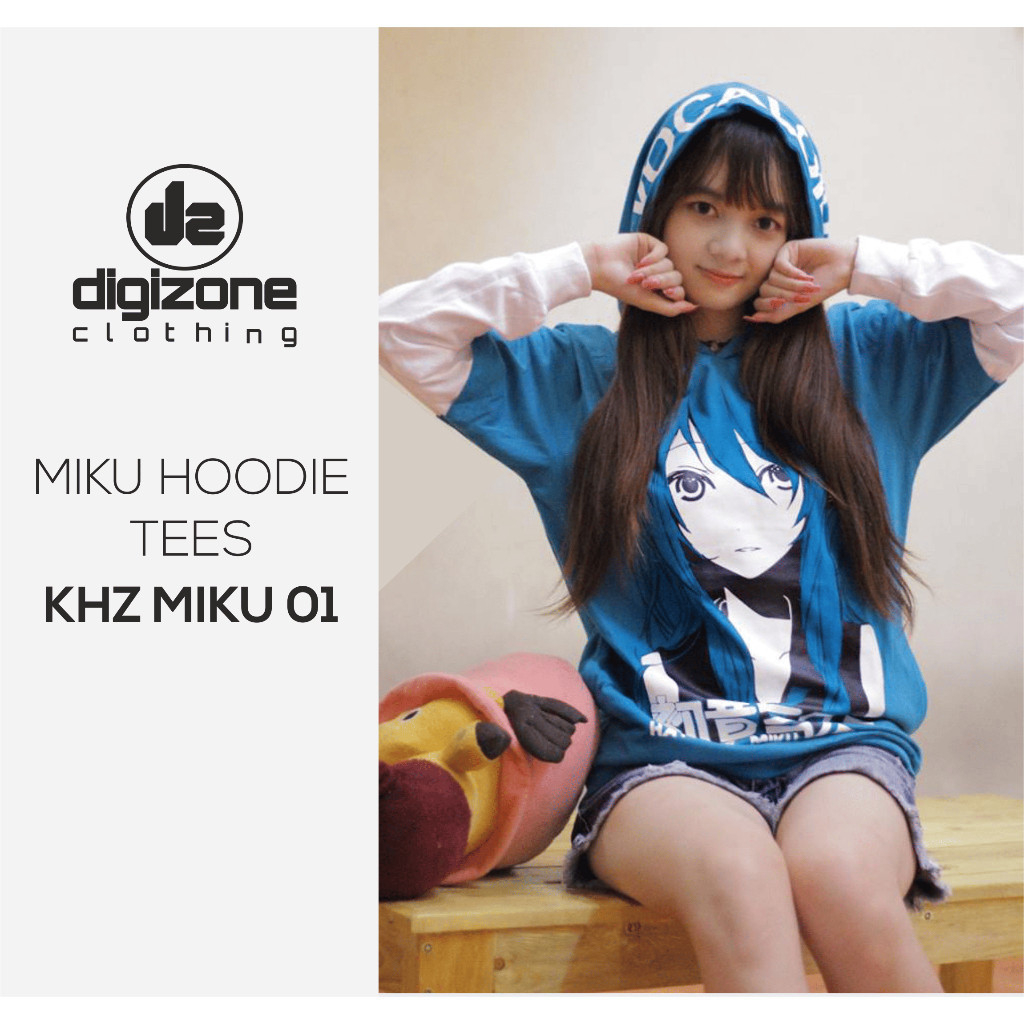 เสื้อฮู้ด Hatsune Miku KHZ MIKU Vocaloid 01