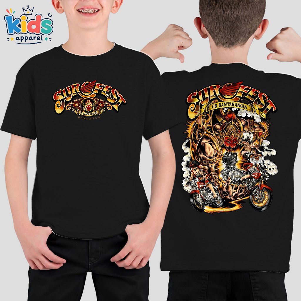 เสื้อยืดเด็กสําหรับ SUROFEST CB BAANGIN PONOROGO EVENTS 20th JUNE 2026