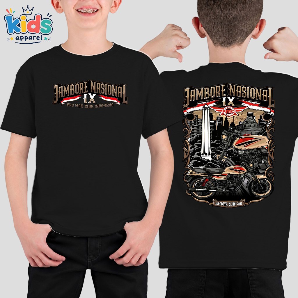 เสื้อยืด CHILDRENS สําหรับ JAMANAS PMCI lX SURABAYA EVENT IDR 13, JUNE 2026
