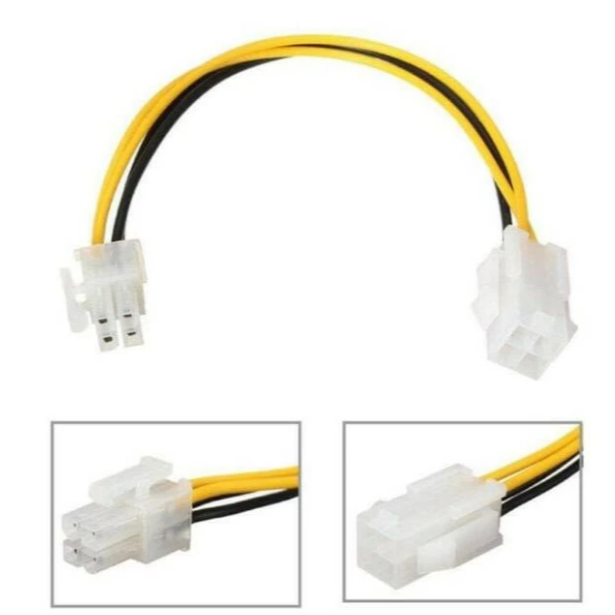 ATX 4 PIN ชายถึง 4 PIN หญิง PSU EXTENDER CABLE / PSU EXTENSION