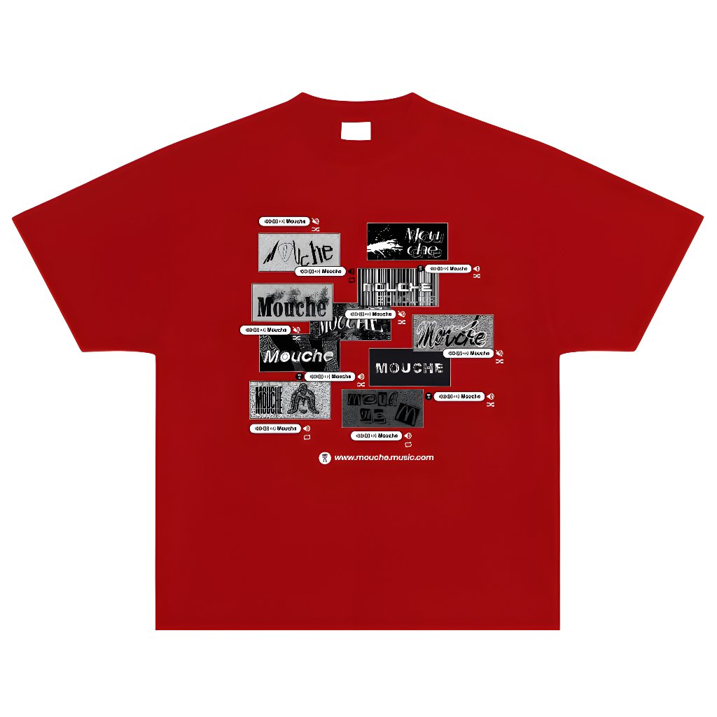 เสื้อยืดเข้ารูป Mouché – Mouche Records