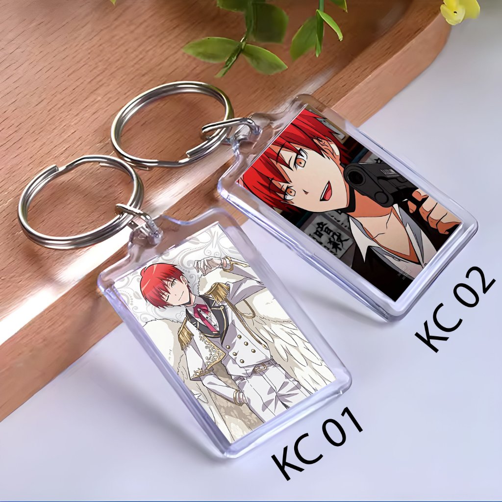 พวงกุญแจ Karma Akabane - พวงกุญแจ ห้องเรียนสังหารอะนิเมะ - พวงกุญแจ - Karma Akabane