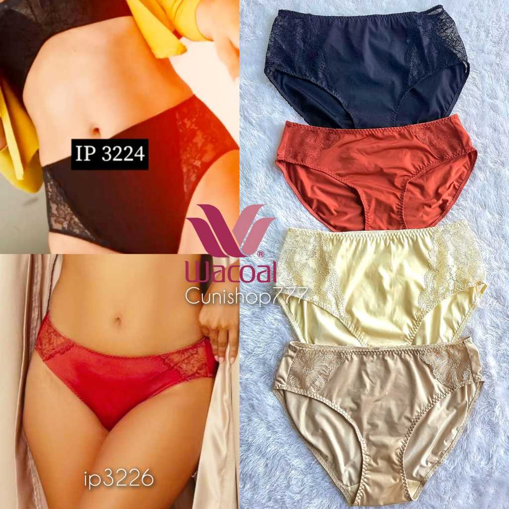 WACOAL PANTY VOGUE ML LL XL EL XXL MIDI MAXI IP 3224 3226 LACE