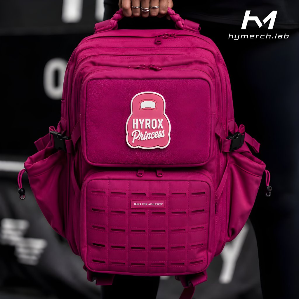Hymerch Patch HYROX Rubber Velcro Premium Hyrox Princess