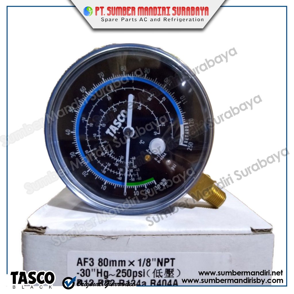 TASCO LOW MANIFOLD PRESSURE GAUGE