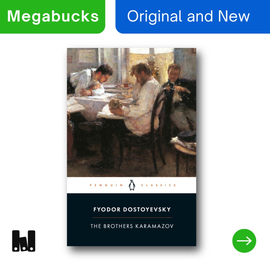 (Penguin Classics) The Brothers Karamazov by Fyodor Dostoevsky Original English