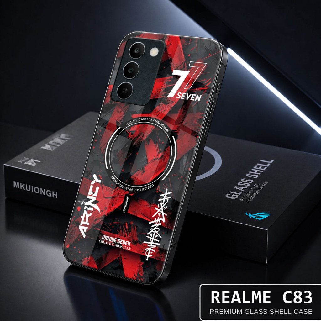 HP REALME C83 SoftCase Glass เคสโทรศัพท์เคลือบเงา REALME C83 - N231