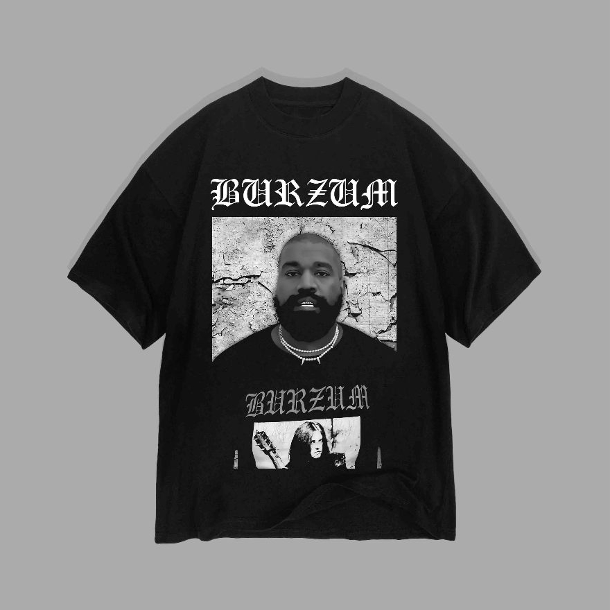 เสื้อยืด Burzuma X Kanye West | เสื้อยืด Burzuma X Kanye West Band
