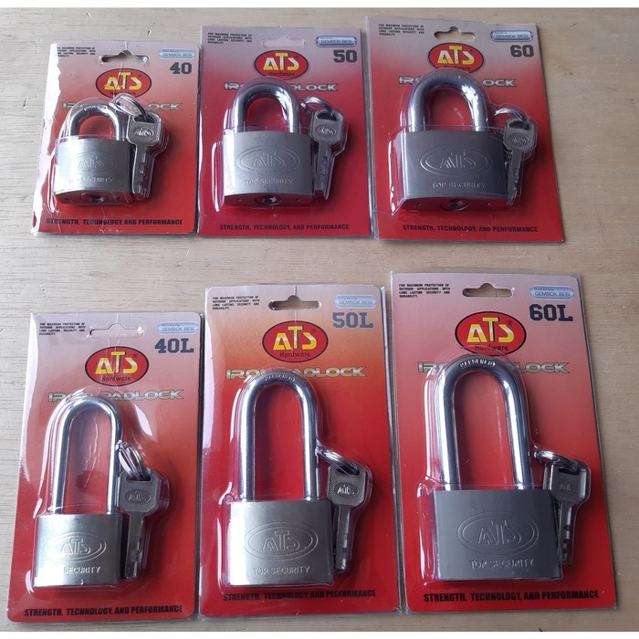 ATS 30 40 50 60 MM กุญแจคอสั้น / ATS 30 มม.40 มม.50 มม.60 มม.สั้น / ยาว NECK Chrome ATS กุญแจกระสุนค