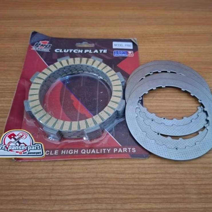 FR 80 CLUTCH PLATE//RACING CLUTCH PLATE CLOTH SPOT/SUZUKI FR 80/FR-80 JUPITER Z/BURHAN VEGA R NEW/VE
