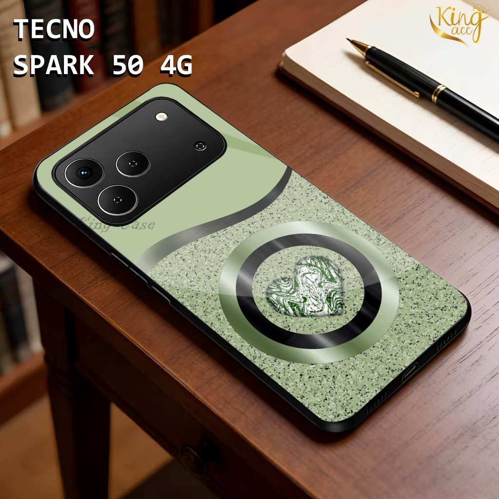 HP Tecno Spark 50 4G Softcase Glass Glossy Tecno Spark 50 4Gเคสโทรศัพท์Tecno Spark 50 4Gเคสโทรศัพท์