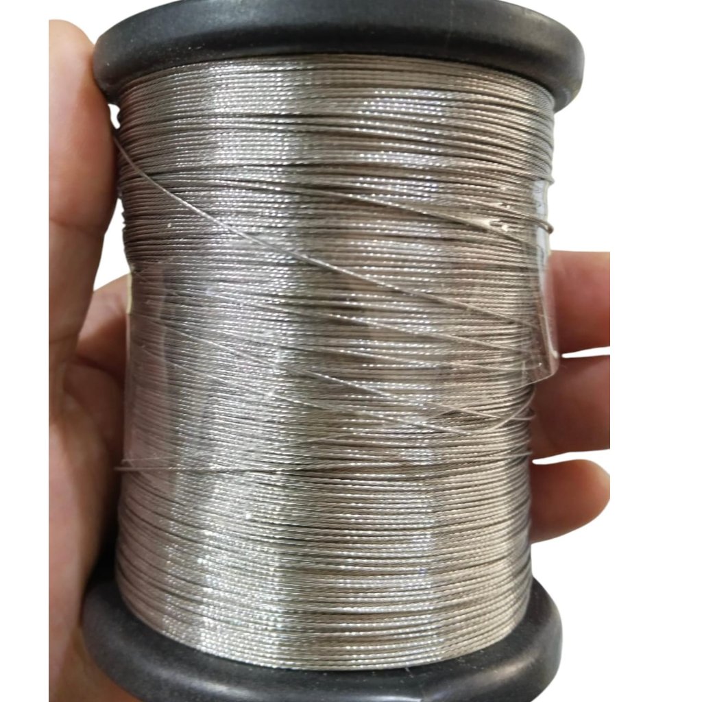 F2A / f2C เชือกลวดเหล็ก 0.4mm x 33 เมตร
