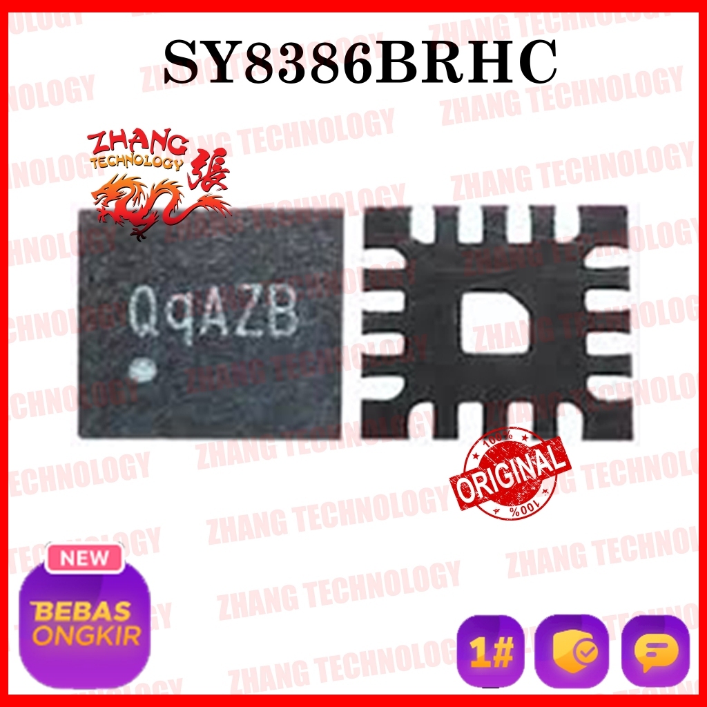 IC SY8386BRHC SY8386B SY8386 B SY 8386B 8386 B Q9A2B QqA2B QqA QqC QqD QqE QQBTB