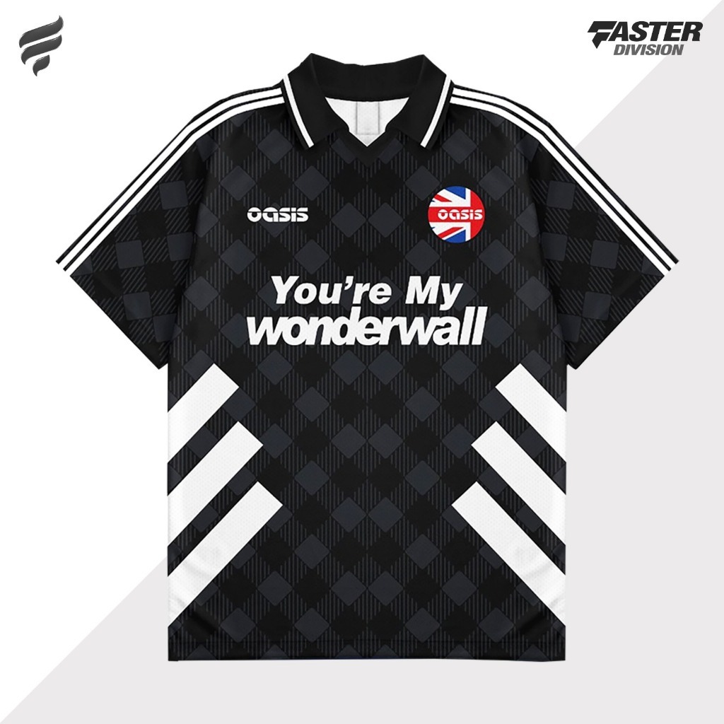 Oasis Band Jersey - Vintage Jersey - Classic Jersey - Sports Jersey - FASTER DIVISION