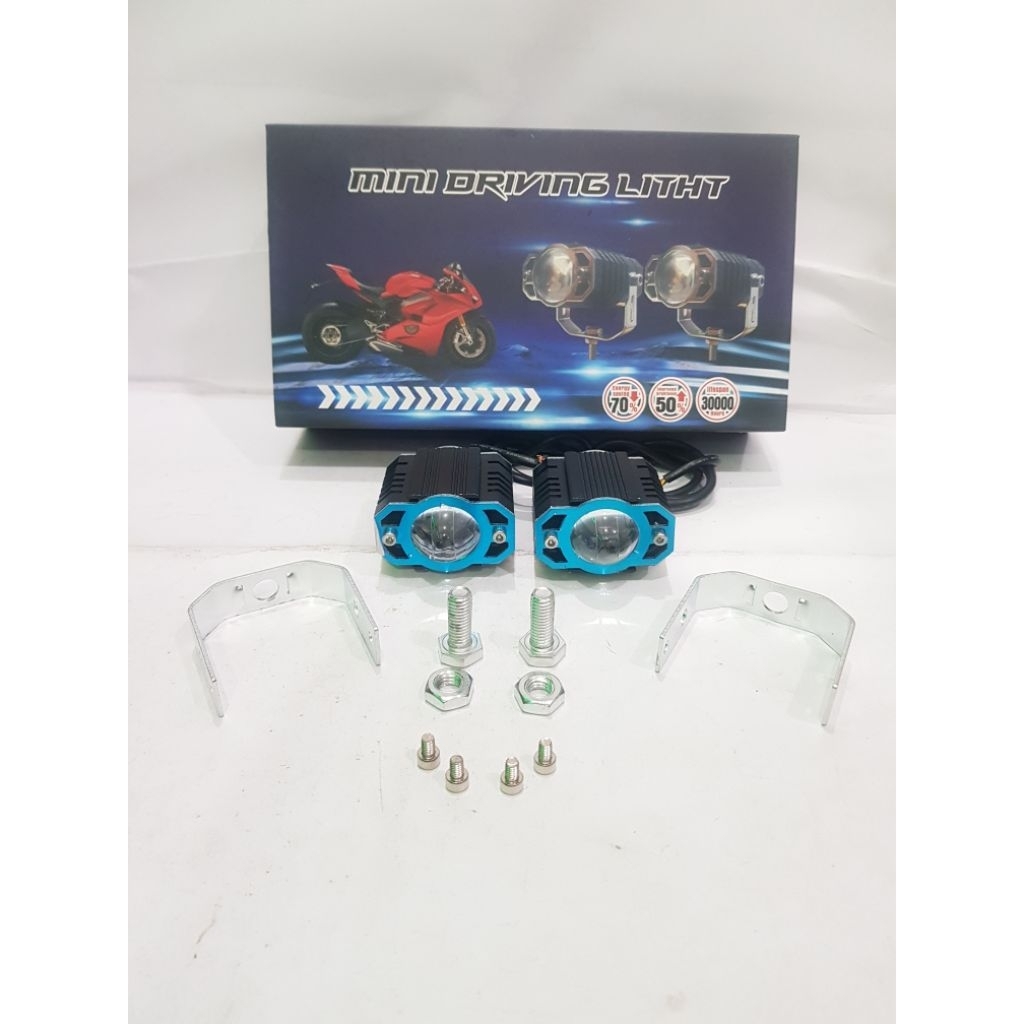 D2 Mini Square Laser Spotlight 2 สี ขาว & เหลือง