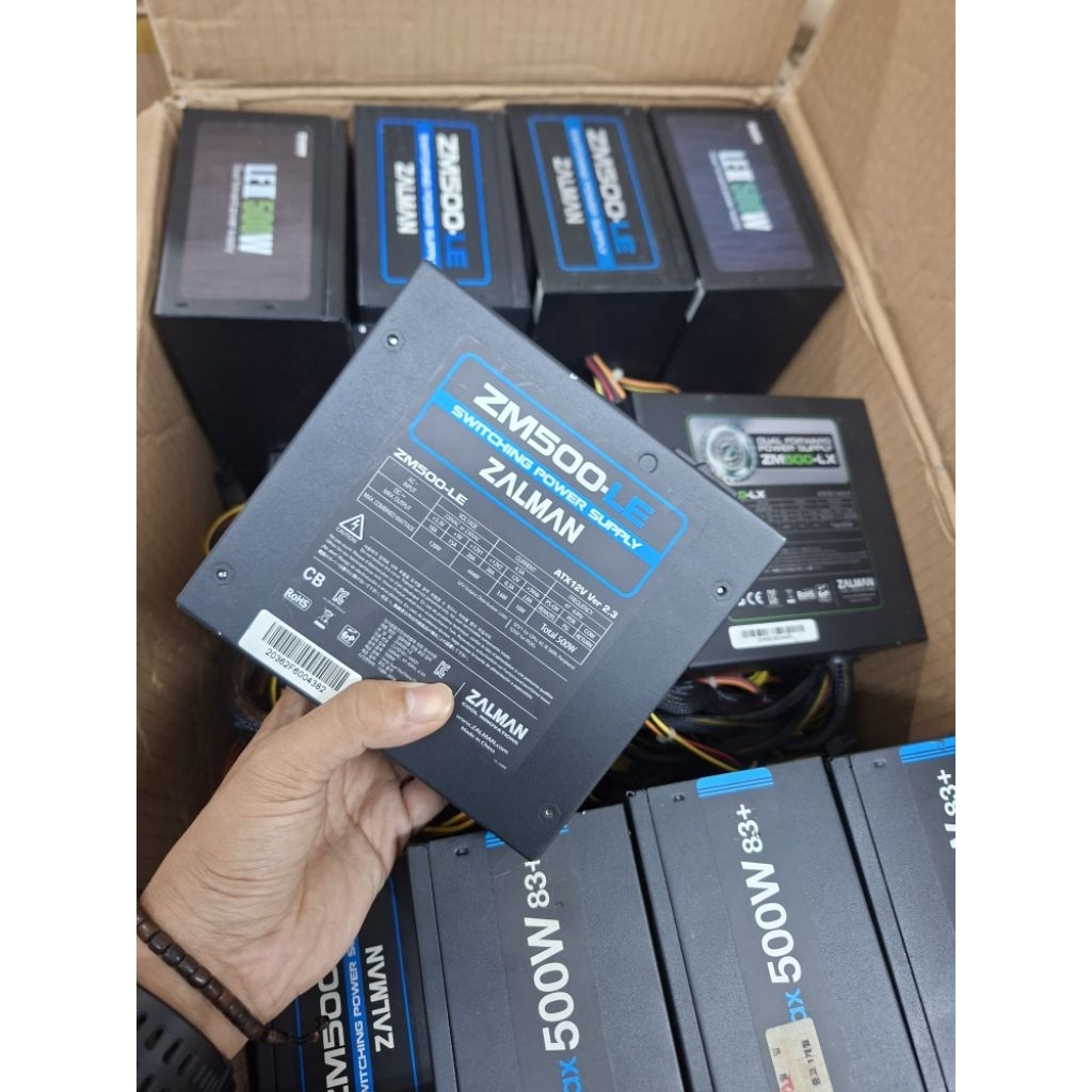 Power supley/Psu pure ex korea 500Watt FSP และ ZALMAN