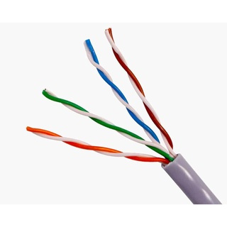 UTP Cat 5e สาย Lan ต่อเมตร UTP Cat5e สาย LAN หนา ขายปลีกดี