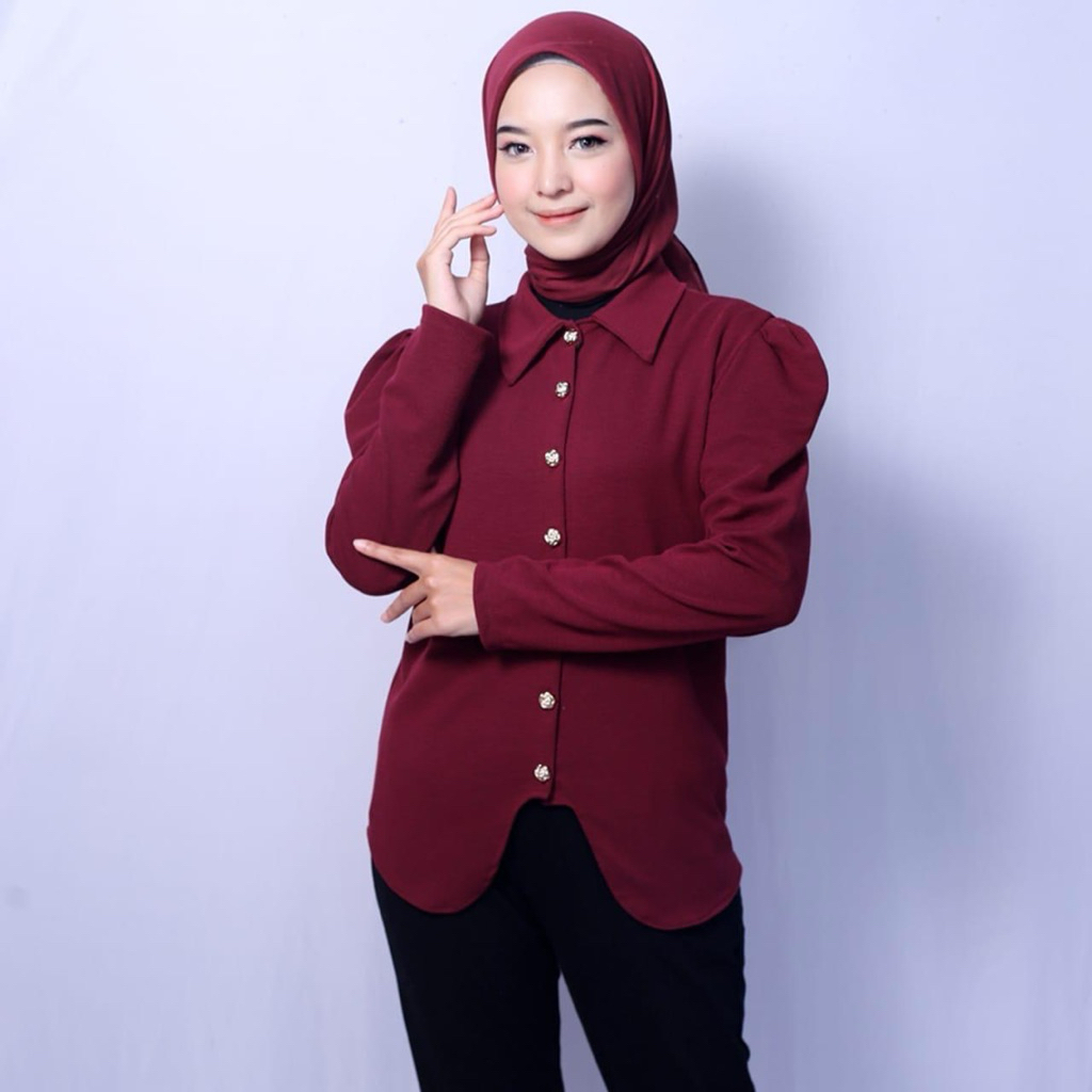 New Casual Womens Puffy Top โดย My.shirt