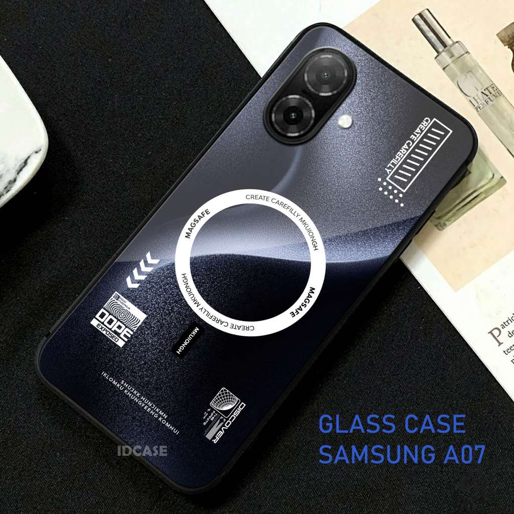 HP Glitter Glass Softcase สําหรับ SAMSUNG A07 - เคสโทรศัพท์ SAMSUNG A07 - K74