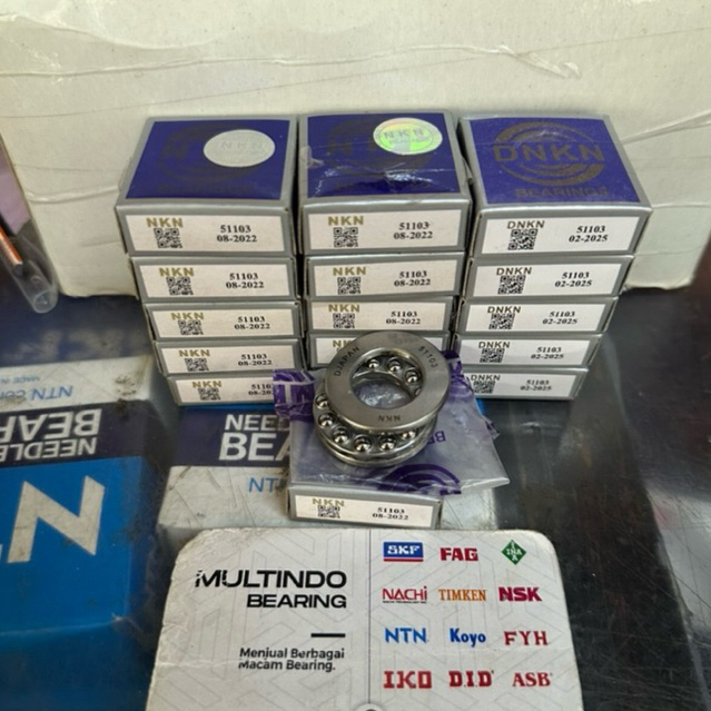 BEARING THRUST 51103 17Bu30Bu9 NTN JAPAN ORIGINAL